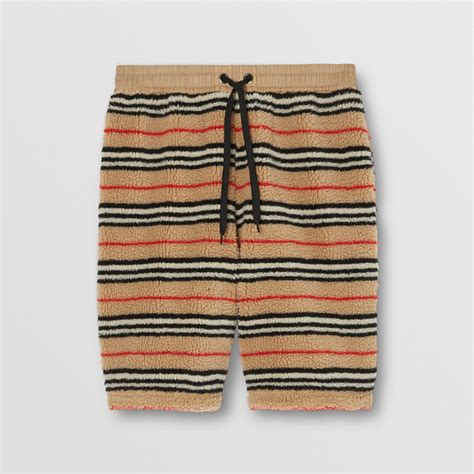 burberry fleece shorts